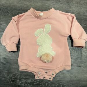 Pink Bunny Kids One Piece